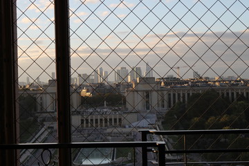 The Eiffel Tower in Paris  second level