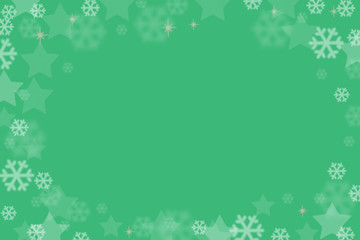 Christmas decoration on abstract background