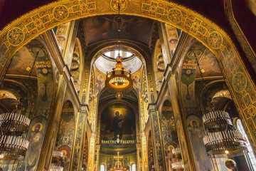 Fototapeta na wymiar Basilica Saint Volodymyr Cathedral Kiev Ukraine