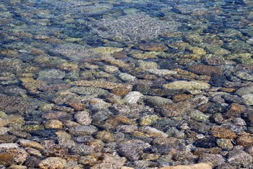 Galets sur le littoral méditerranéen