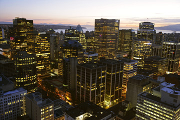 cityscape from harbor ctr