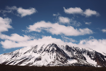 Fototapeta na wymiar Snowy Mountain 