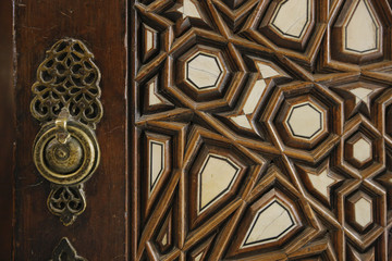 arabic design door