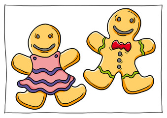 Ausmalbild Weihnachten Koloriert