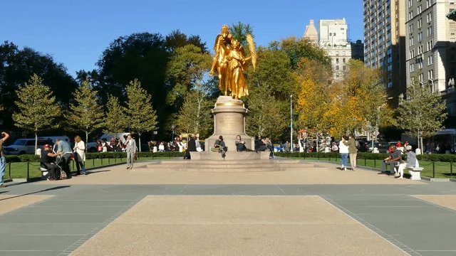 Statue in Manhattan, New York City Monument