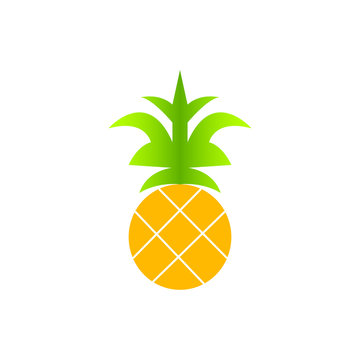 Pineapple Icon Vector