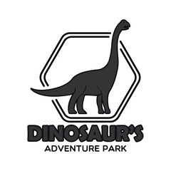 Dinosaurs logo template for your business