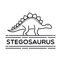 Dinosaurs logo template for your business