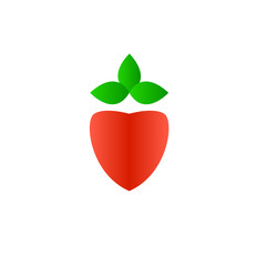 Strawberry Vector Icon
