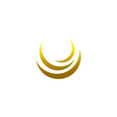 Obraz na płótnie Canvas Moon Icon Logo Vector