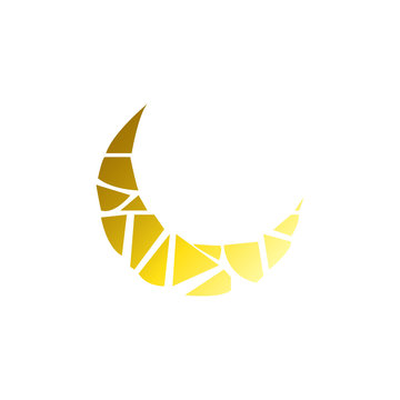 Moon Icon Logo Vector