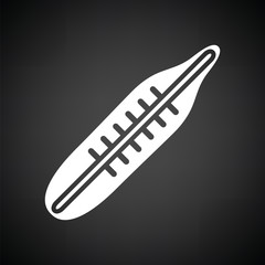 Medical thermometer icon