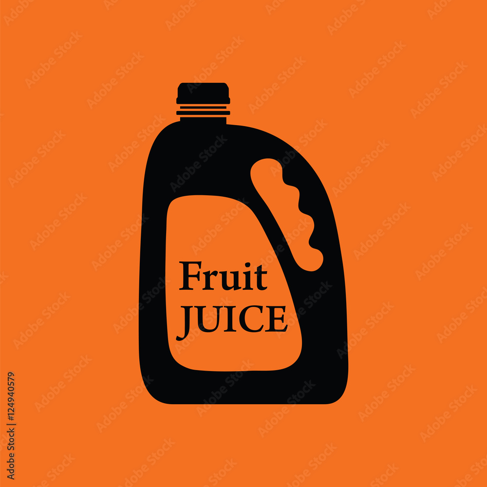 Canvas Prints fruit juice canister icon