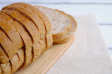 Whole grain bread.