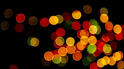 Abstract defocused background