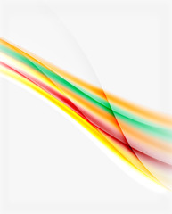 Wave abstract background