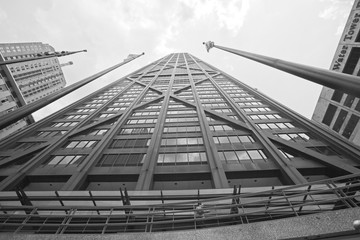 john hancock tower 3 bw