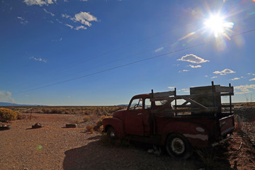 Old Truck at Earthships