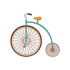 Fototapeta premium retro bike or bicycle icon image vector illustration design 