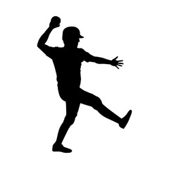 Fototapeta na wymiar baseball player icon image vector illustration design 