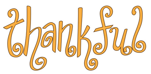 Thankful Lettering