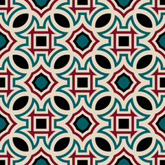 Abstract, geometric background, modern seamless pattern, wrapping paper
