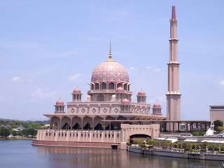 Obraz premium Pink Mosque