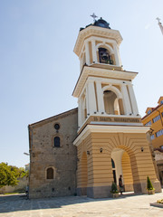 Fototapeta na wymiar Church of the Holy Mother of God　at Plovdiv