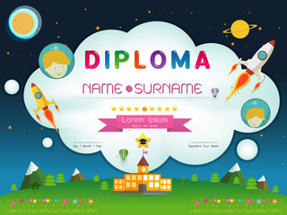 Certificate kids diploma