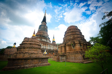 Fototapeta premium Wat Yai Chaimngkol