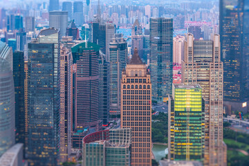 Modern skyscraper building in Shanghai,China.