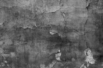 Dark Grey Black and White Concrete Background Texture