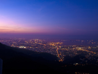 Night view of Rio de janeiro