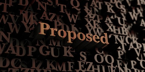 Proposed - Wooden 3D rendered letters/message.  Can be used for an online banner ad or a print postcard.