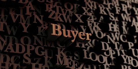 Buyer - Wooden 3D rendered letters/message.  Can be used for an online banner ad or a print postcard.