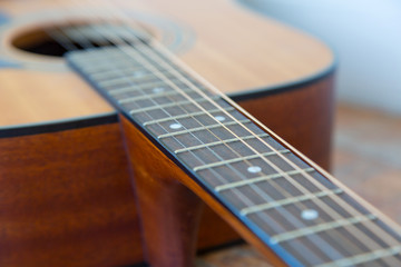 Fototapeta premium Acoustic Guitar Close-Up
