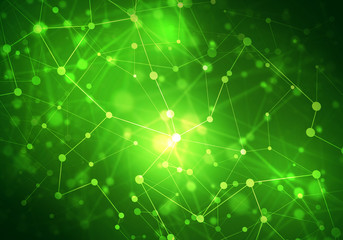 Communication business and web design backdrop