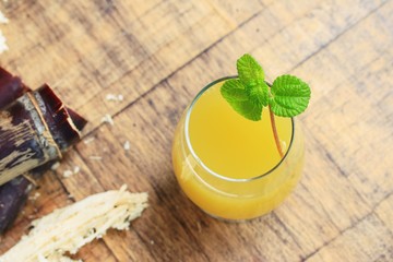 Cane juice with molasses