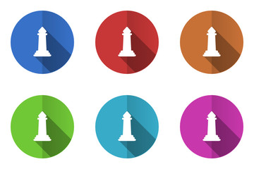 Flat design vector icons