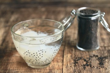jelly with basil seed