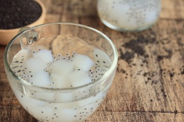 jelly with basil seed