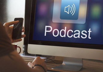 Digital Music Streaming Multimedia Entertainment Online Concept