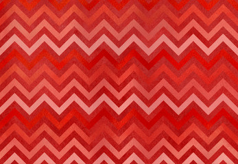 Watercolor stripes background, chevron.