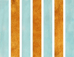 Fototapeta premium Watercolor striped background.