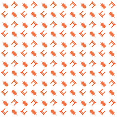 Shrine gate and pagoda . Japan Style Pattern - Abstract seamless