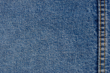 Jeans texture background with seams