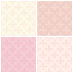 Cute seamless Mardi Gras pattern in trraditional colors © C Design Studio