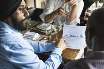 Group Of People Business Meeting Concept