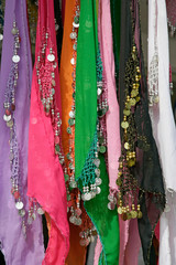 colorful scarves