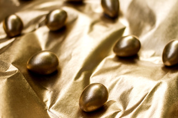 Golden easter egg.